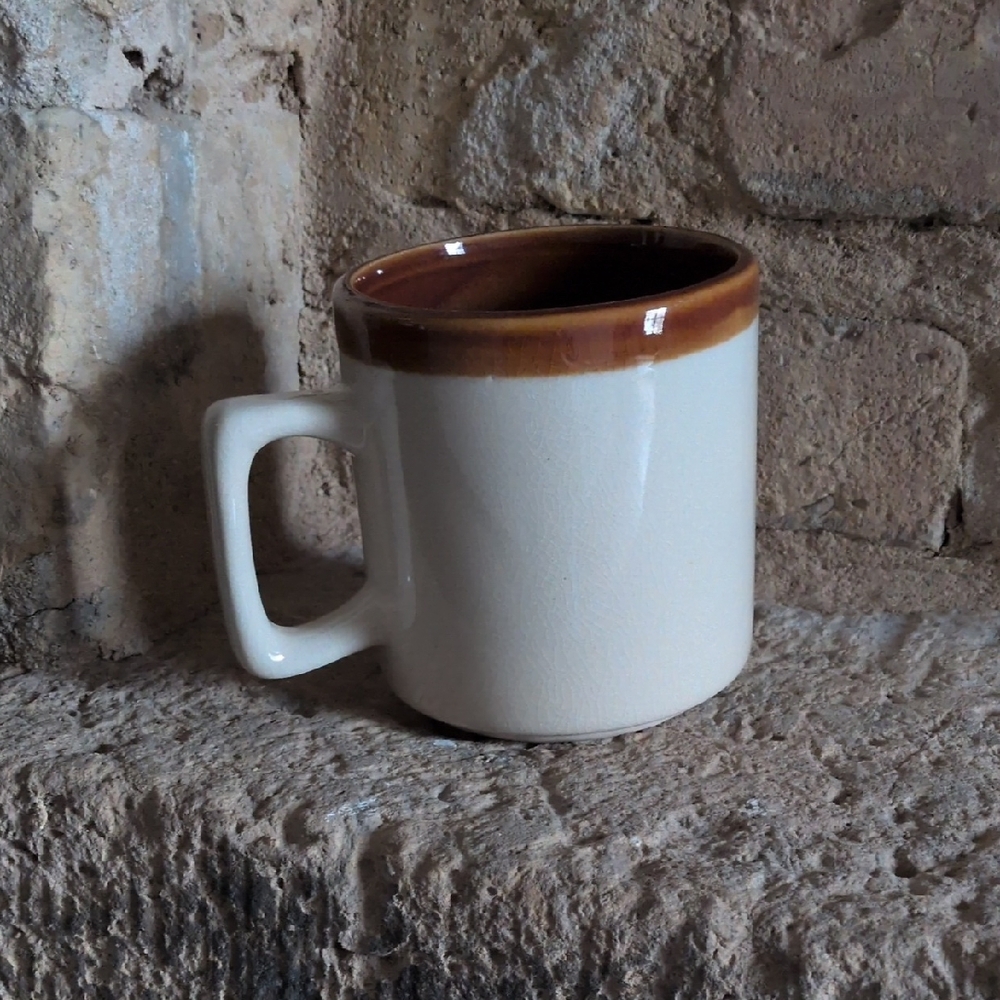 Vintage Seagull, Ocean, Sailboat, & Beach Florida Themed Stoneware Ceramic Mug - Picture 2 of 11